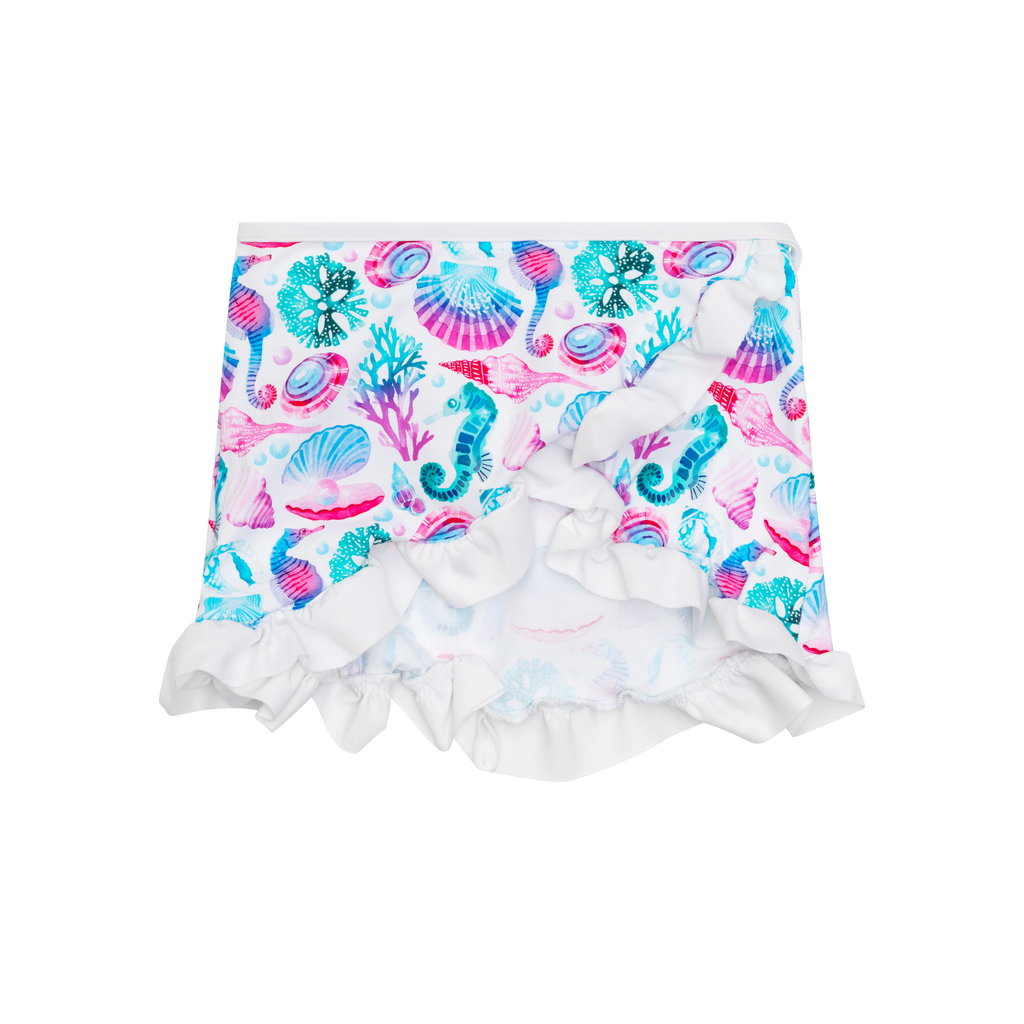 Paréo Anti UV imprimé Coquillage Zoé
