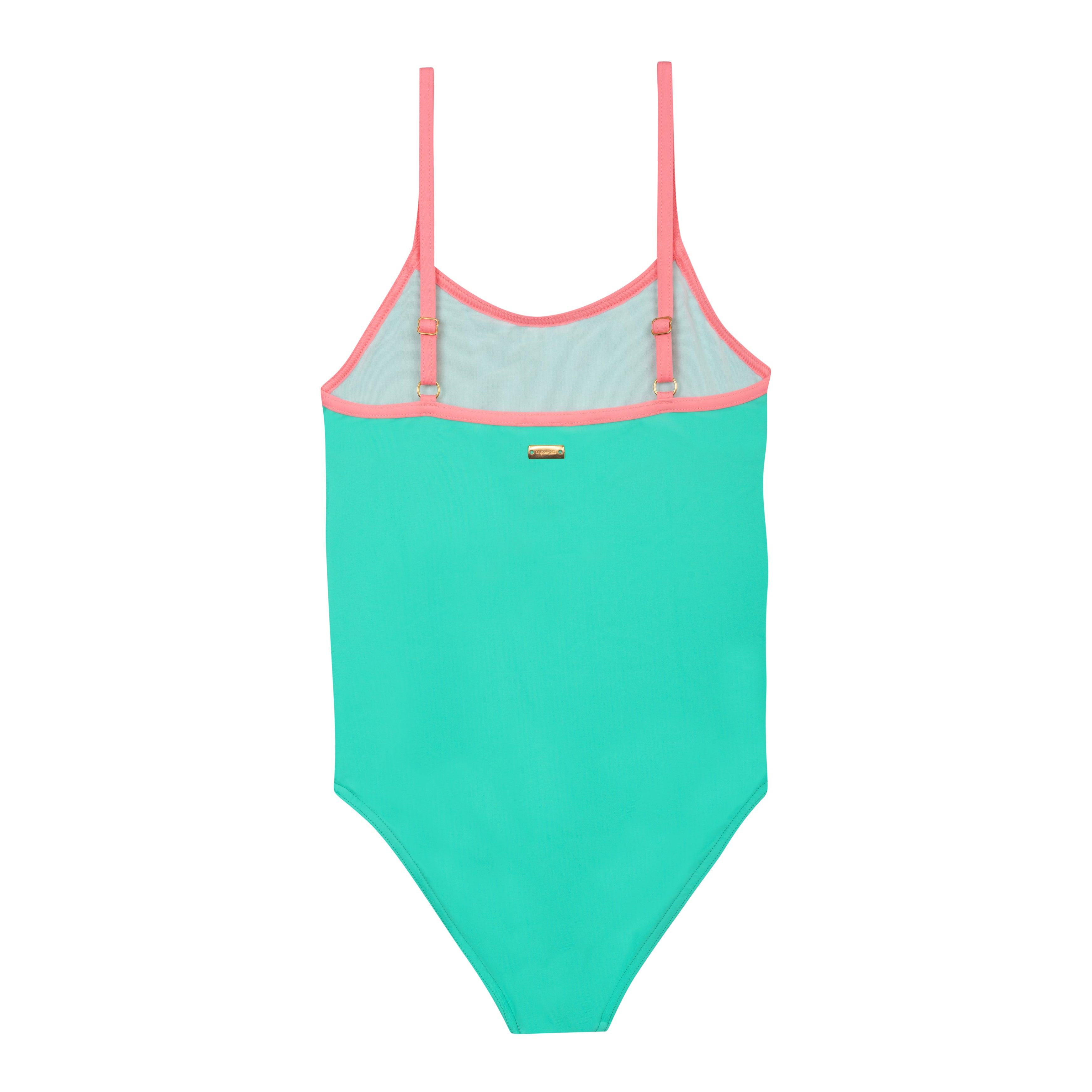 Maillot de bain une pièce anti-UV uni Papagallo